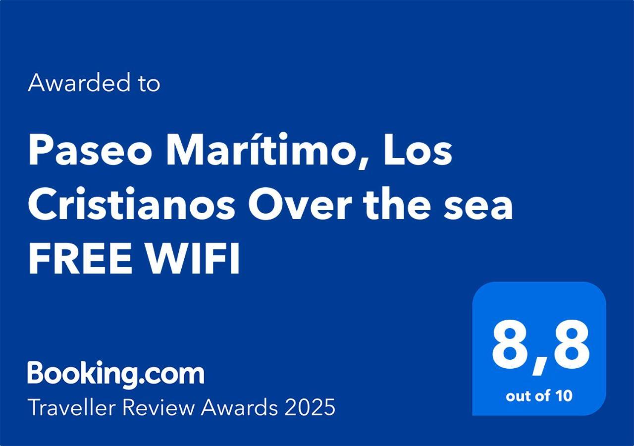 Paseo Marítimo, Los Cristianos Over the sea FREE WIFI Arona (Tenerife) Exterior foto